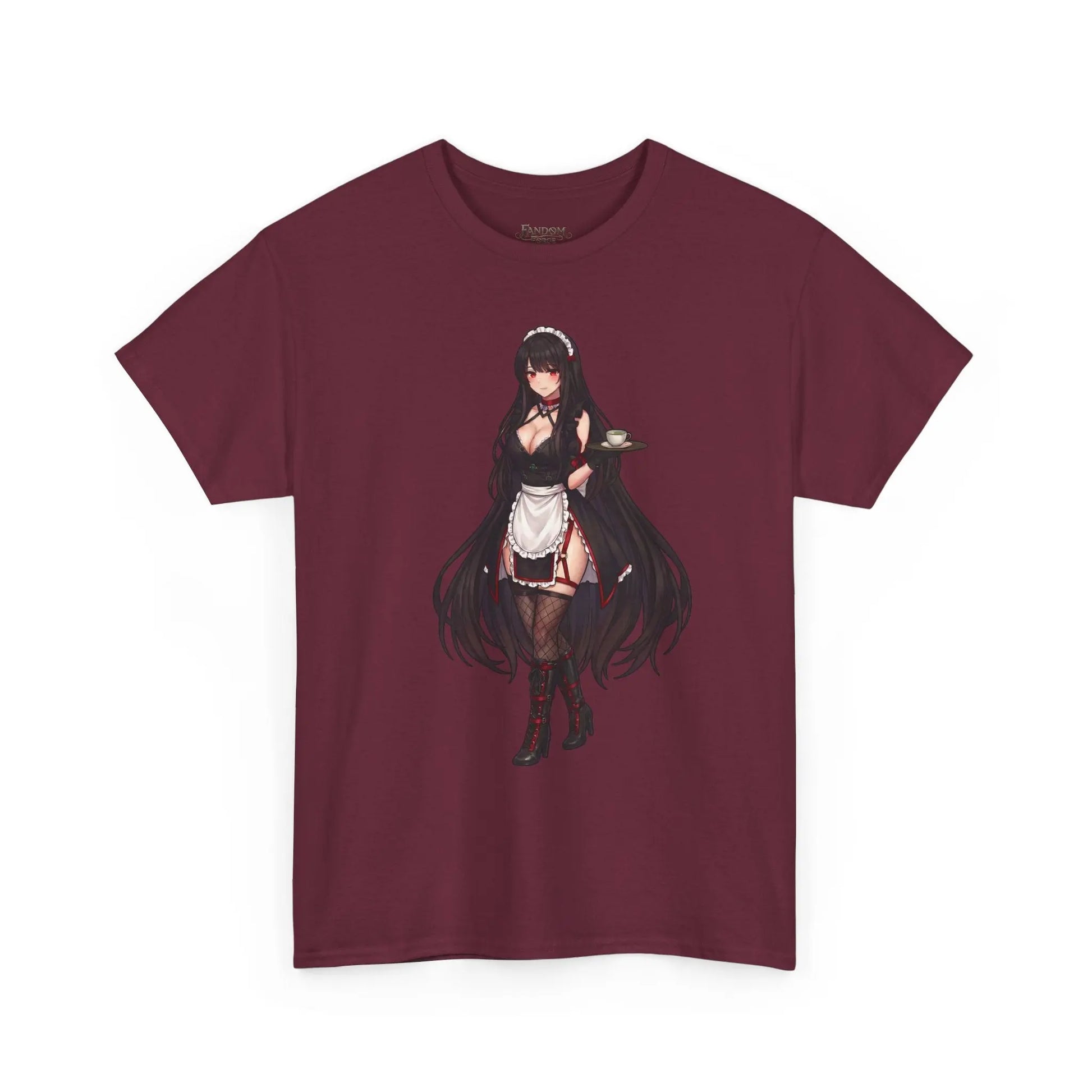 Fandom Cafe Tee – Yoru Noir Maid Printify