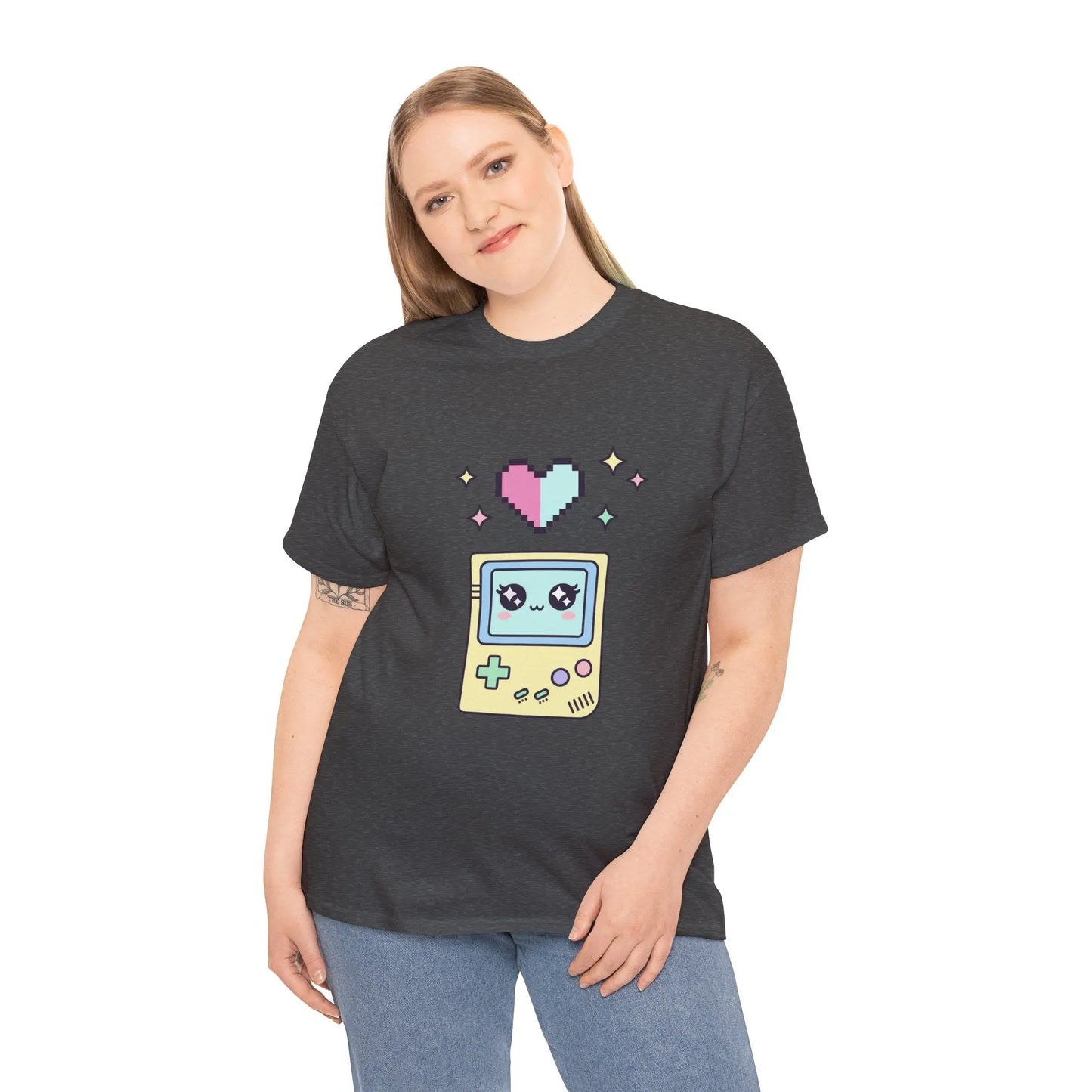 Kawaii Gaming Tee – Handheld Printify