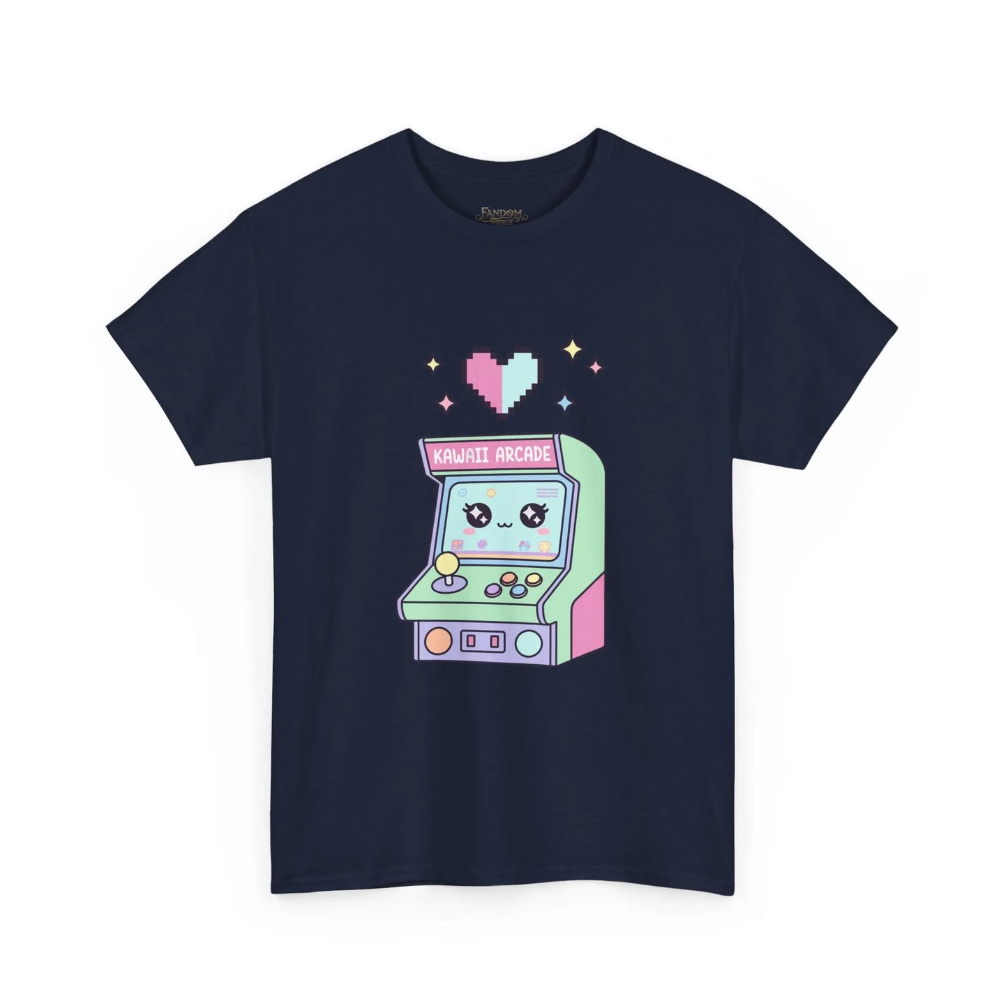 Kawaii Gaming Tee – Retro Arcade Printify