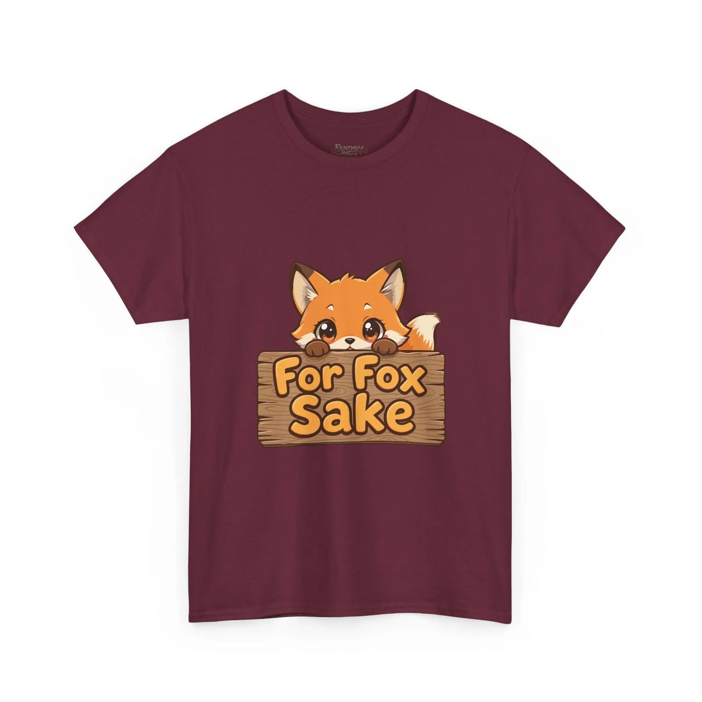 Kawaii Animal Tee – For Fox Sake Printify