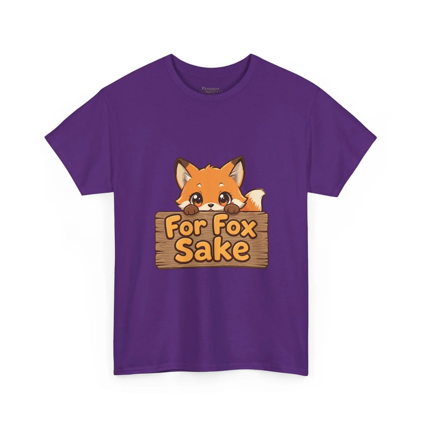 Kawaii Animal Tee – For Fox Sake Printify
