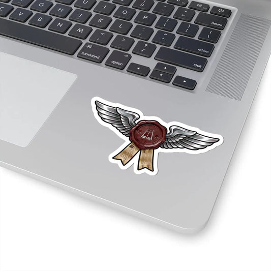 Grimdark Sticker – Flight Seal Printify