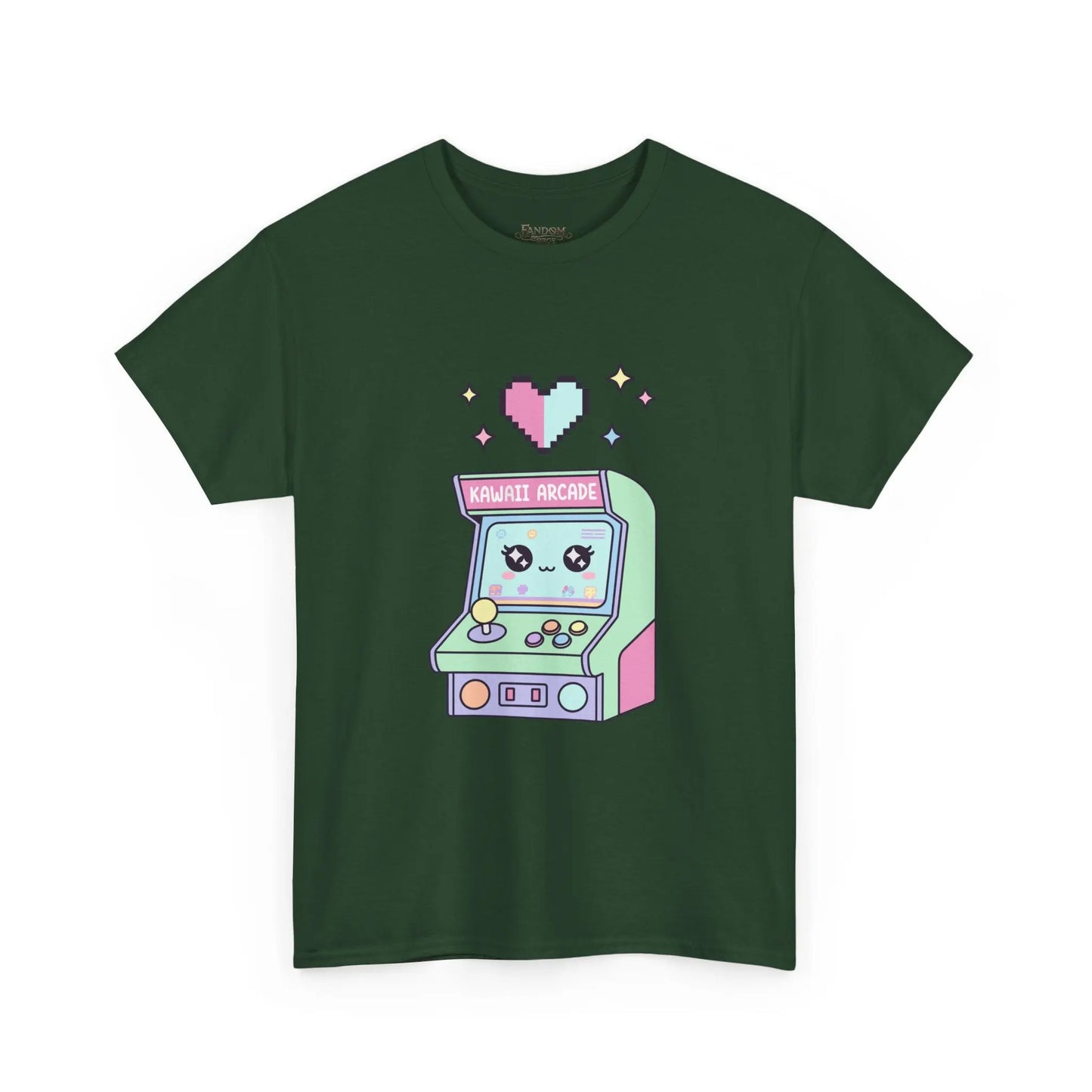 Kawaii Gaming Tee – Retro Arcade Printify