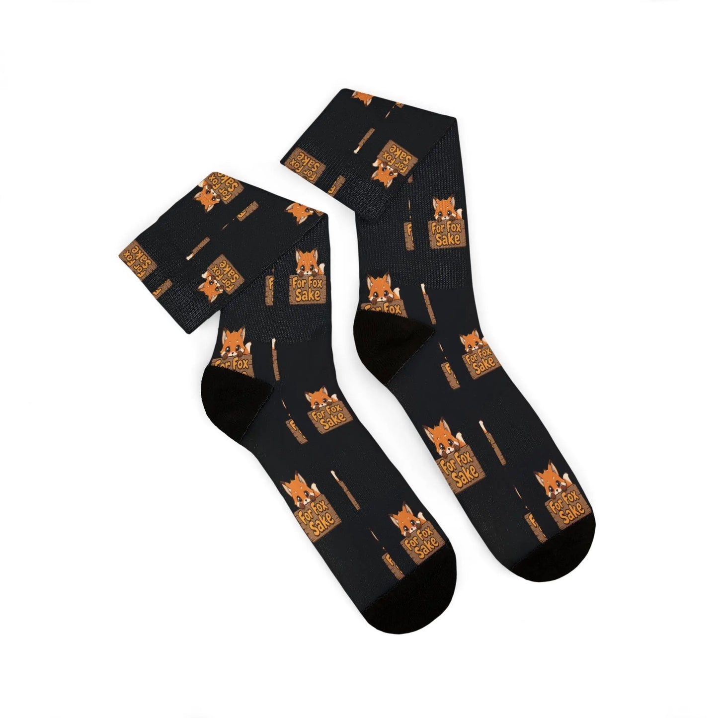 Kawaii Animal Socks – For Fox Sake Printify