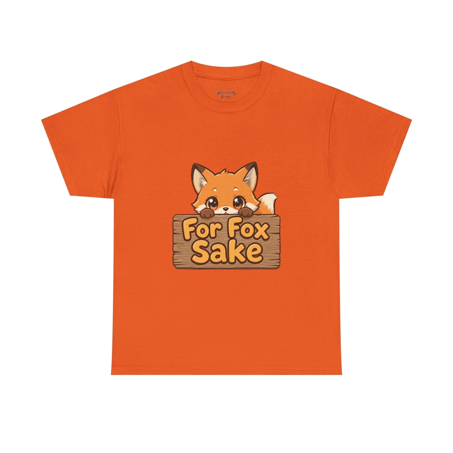 Kawaii Animal Tee – For Fox Sake Printify