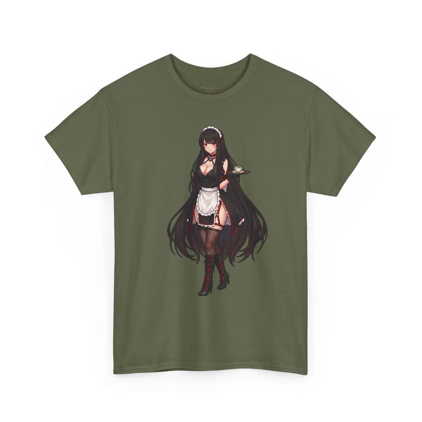 Fandom Cafe Tee – Yoru Noir Maid Printify