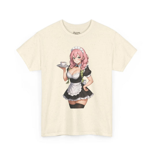 Fandom Cafe Tee - Rosy Maid Printify