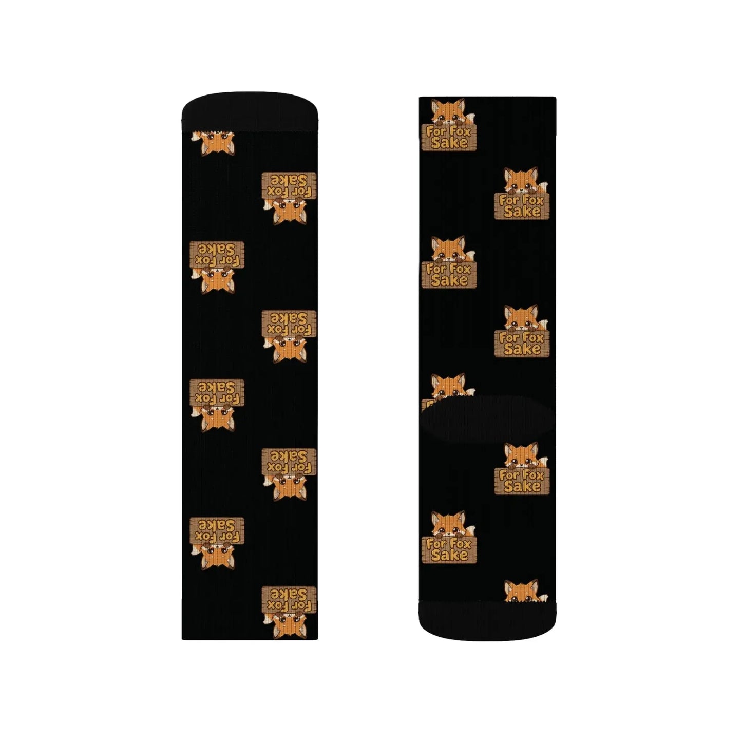 Kawaii Animal Socks – For Fox Sake Printify