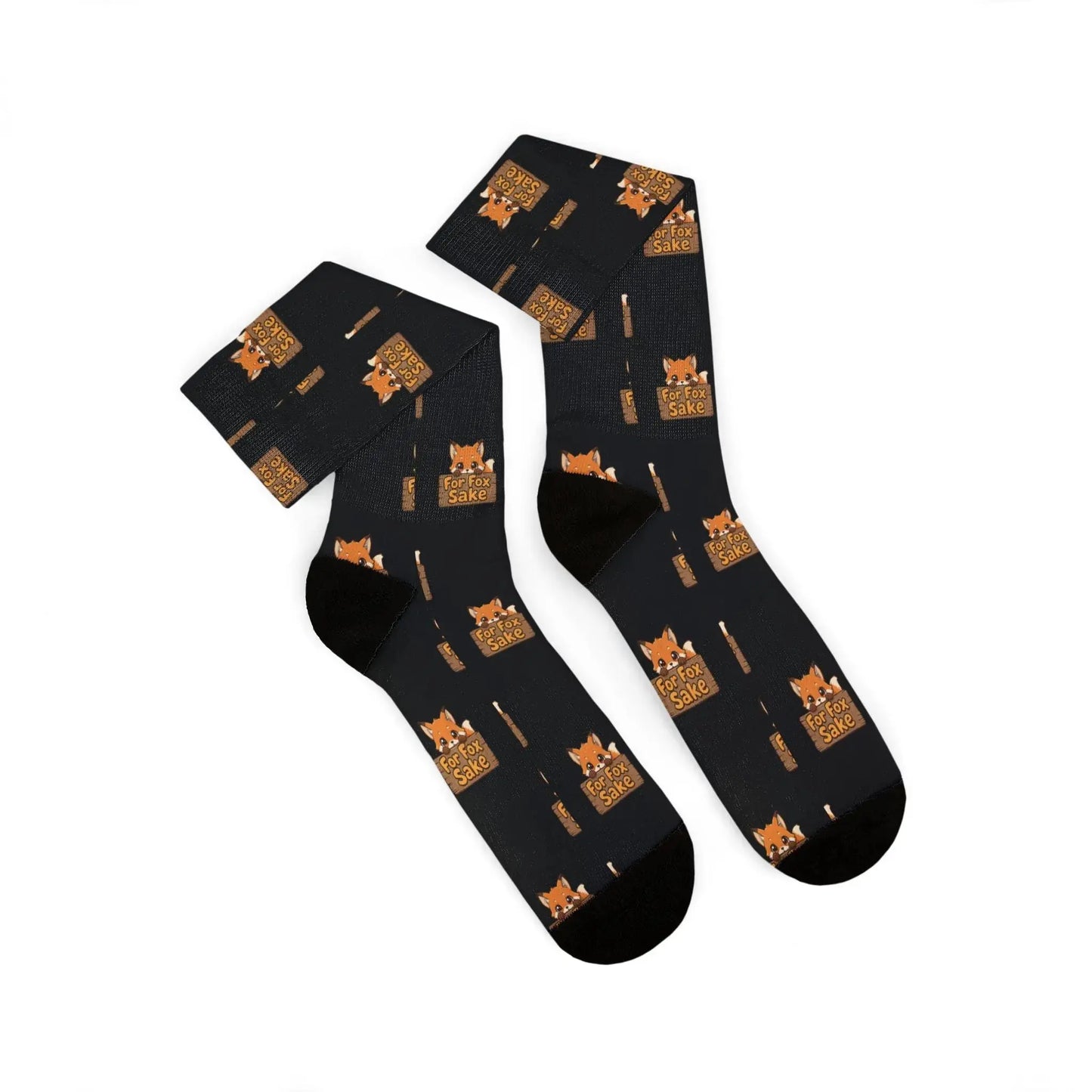 Kawaii Animal Socks – For Fox Sake Printify