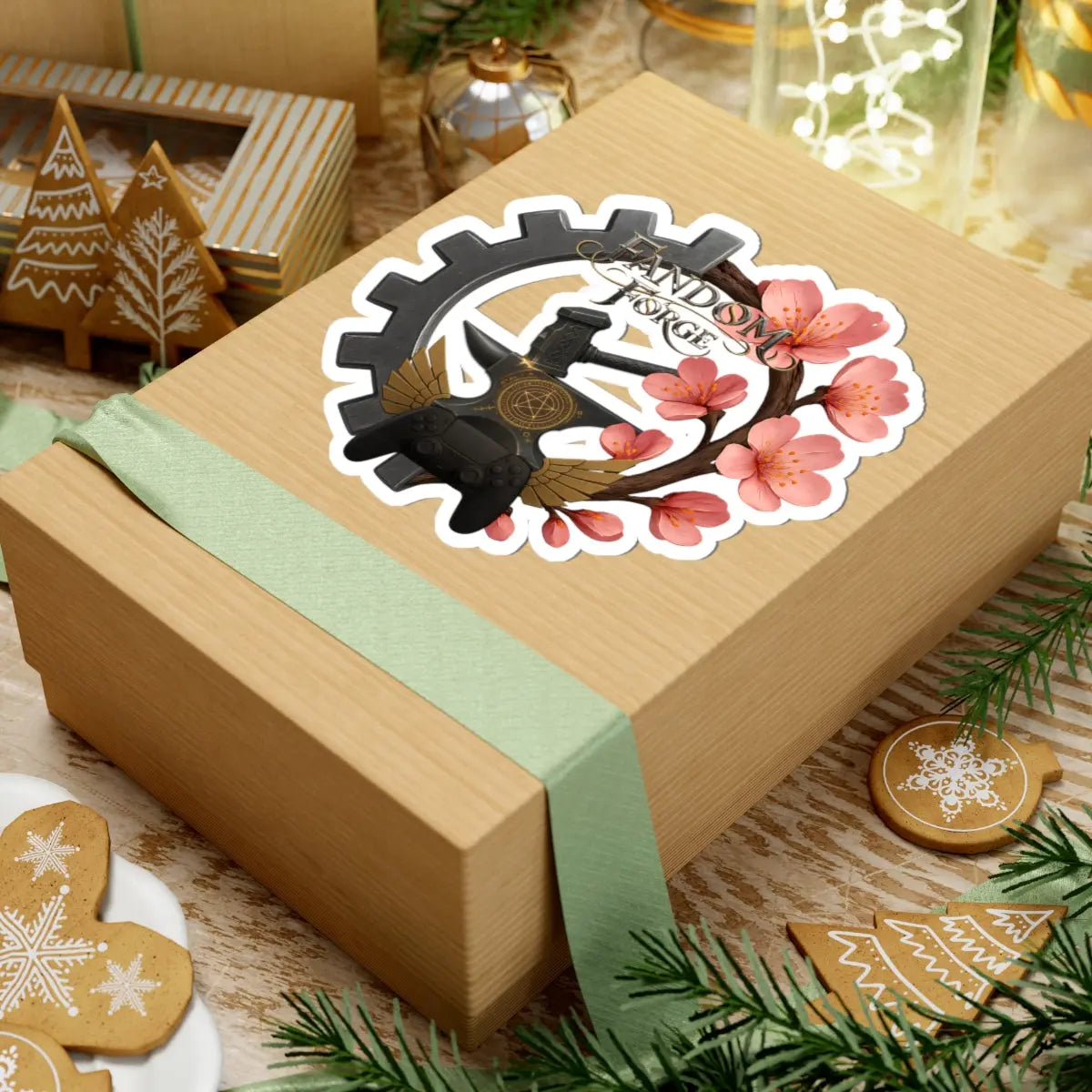 Fandom Forge Sticker - Logo Printify