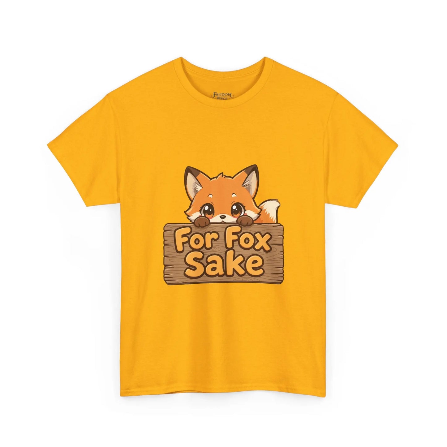 Kawaii Animal Tee – For Fox Sake Printify